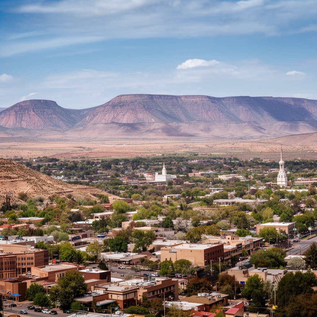 AI-generated illustration of Grand Junction, Colorado