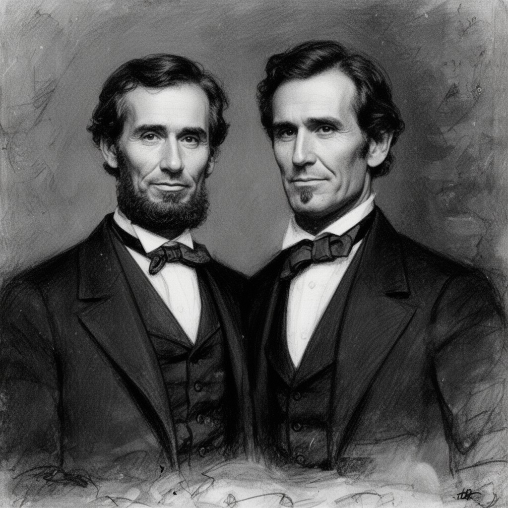AI-generated illustration of Thomas "Tad" Lincoln