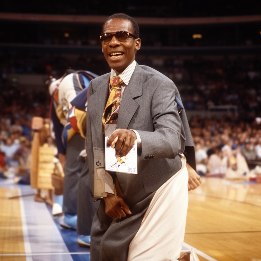 AI-generated illustration of Walt Frazier