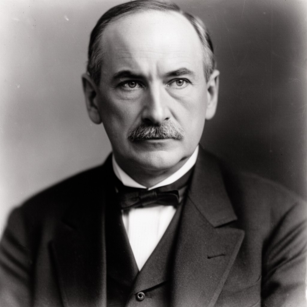 AI-generated illustration of Reginald McKenna