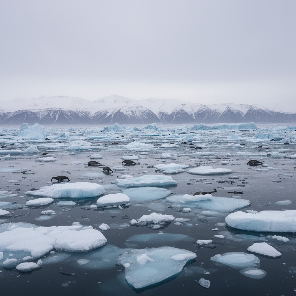 AI-generated illustration of Chukchi Sea