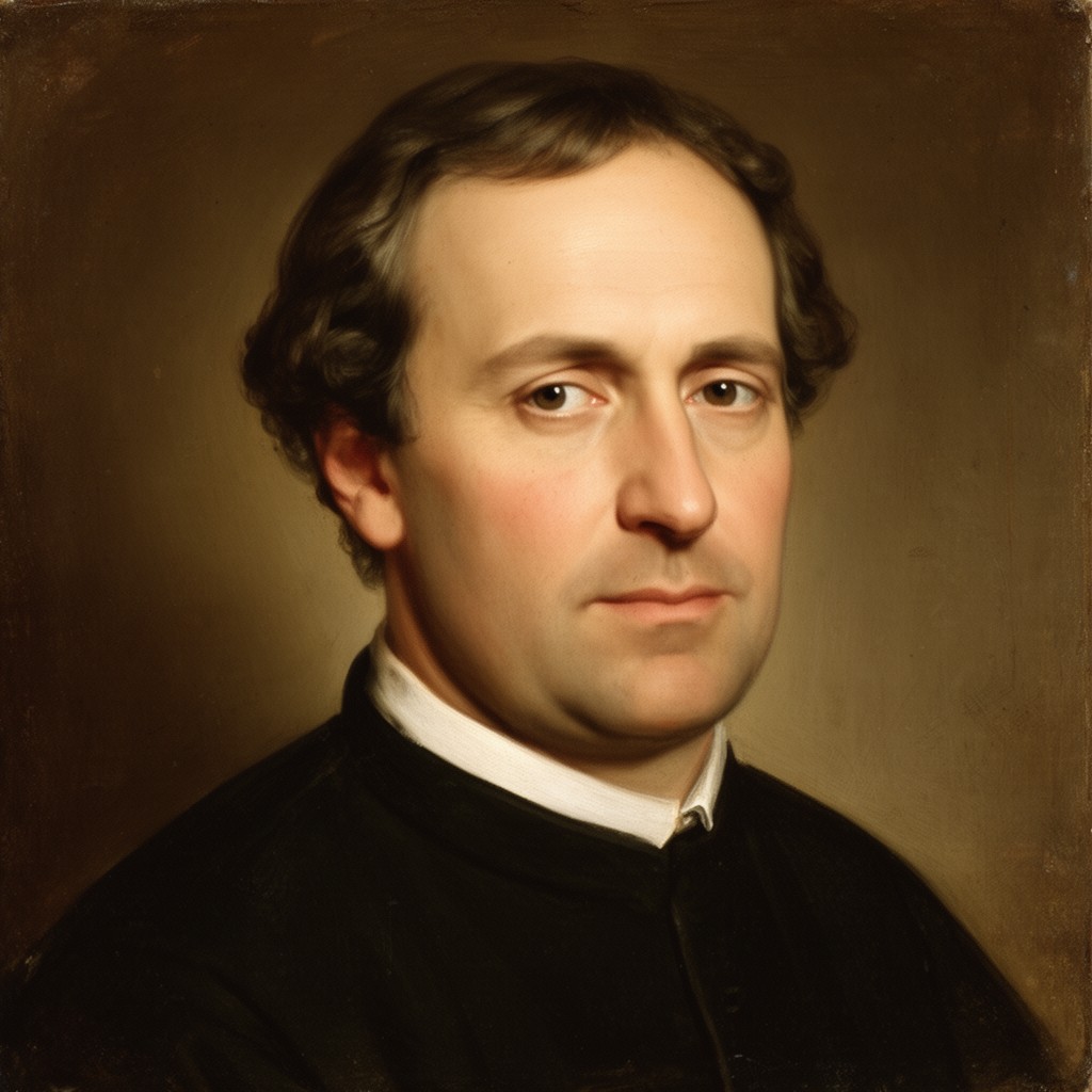 AI-generated illustration of Richard Mather