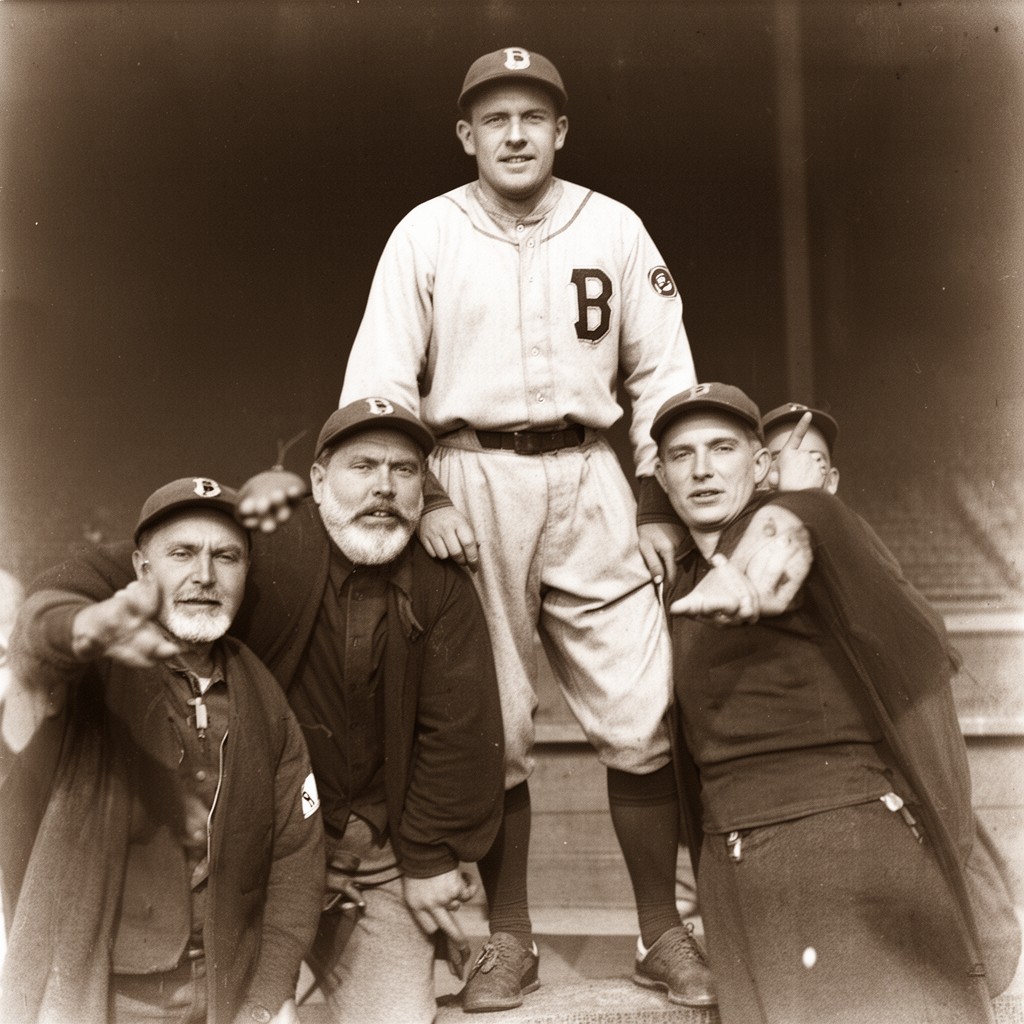 AI-generated illustration of Honus Wagner