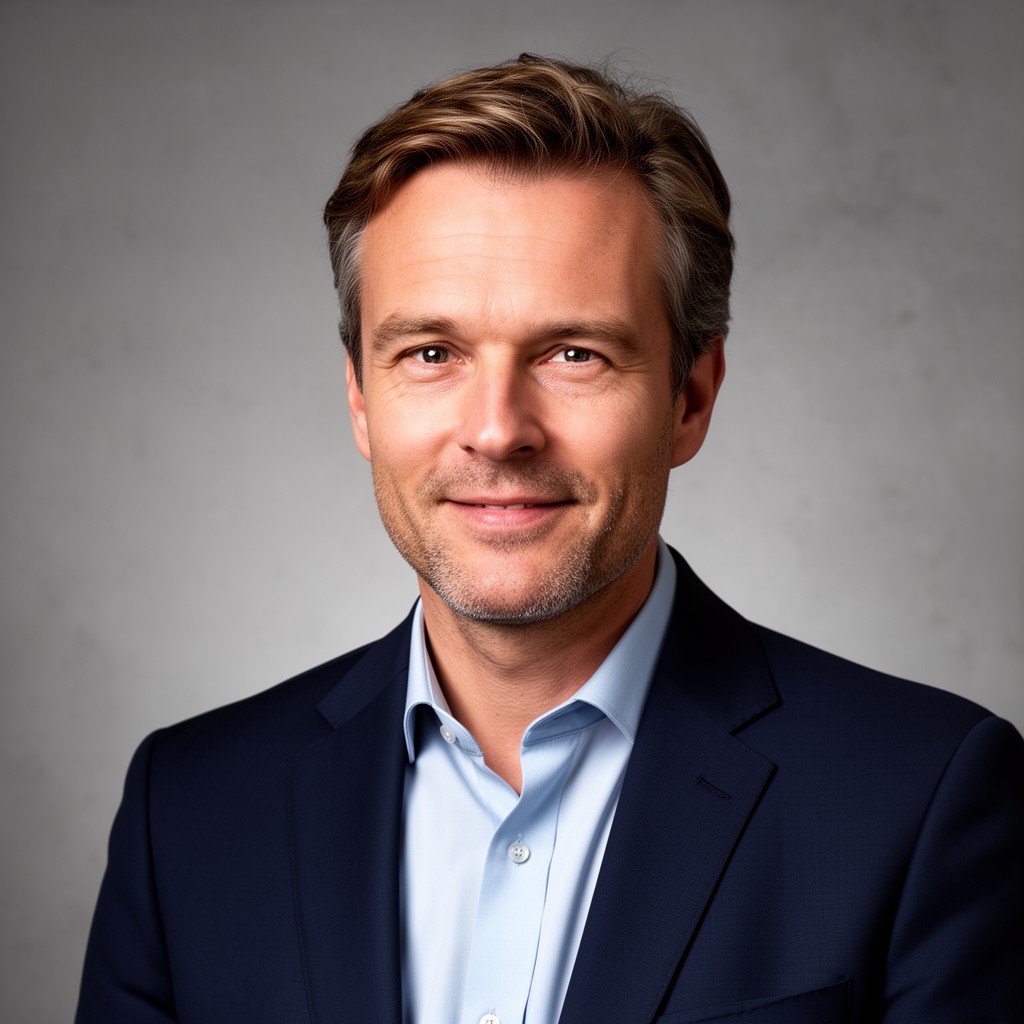 AI-generated illustration of Jonas Gahr Støre