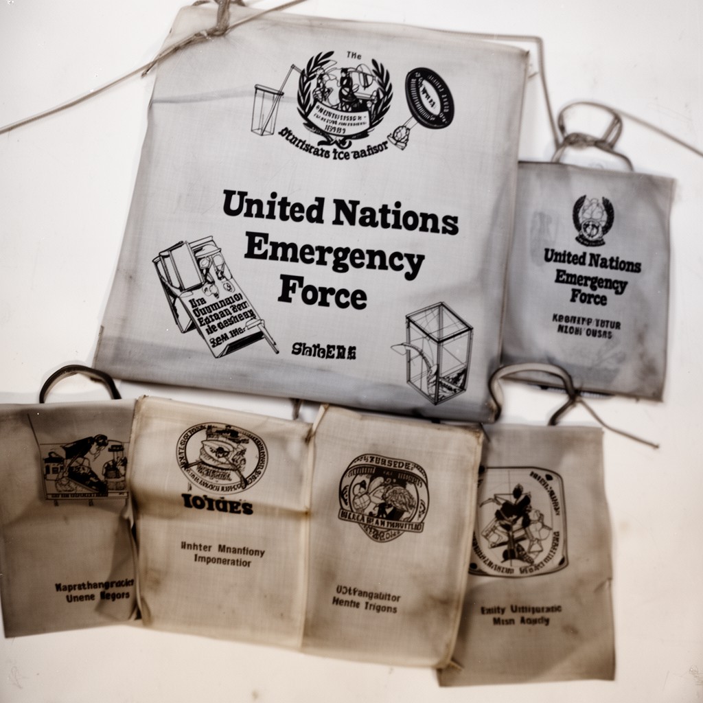 AI-generated illustration of United Nations Emergency Force