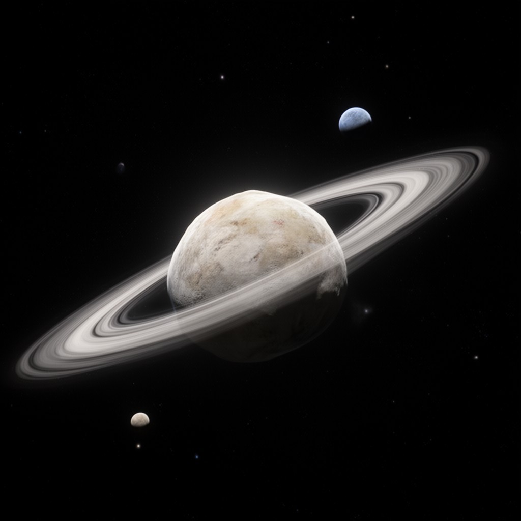 AI-generated illustration of Haumea