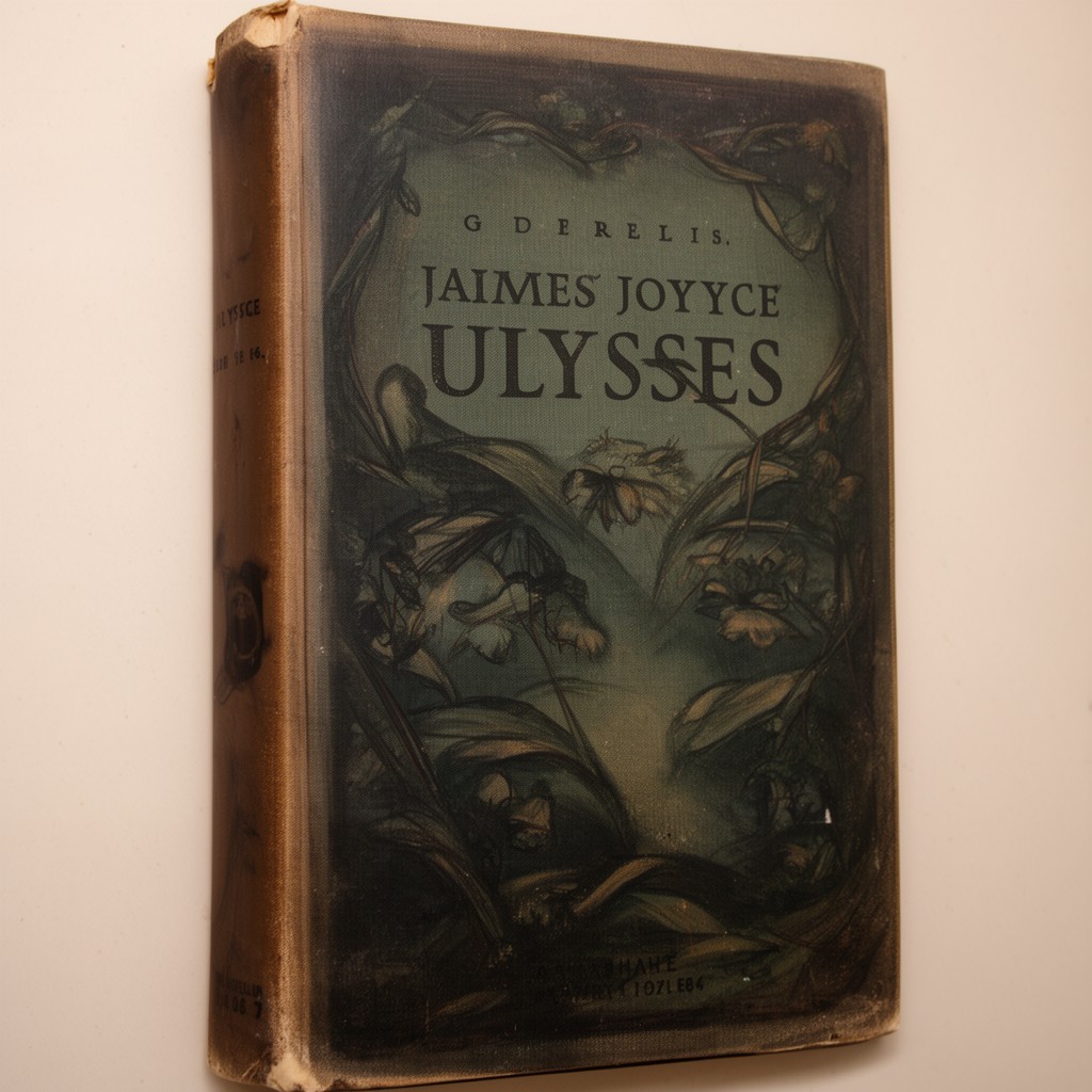 AI-generated illustration of James Joyce's Ulysses