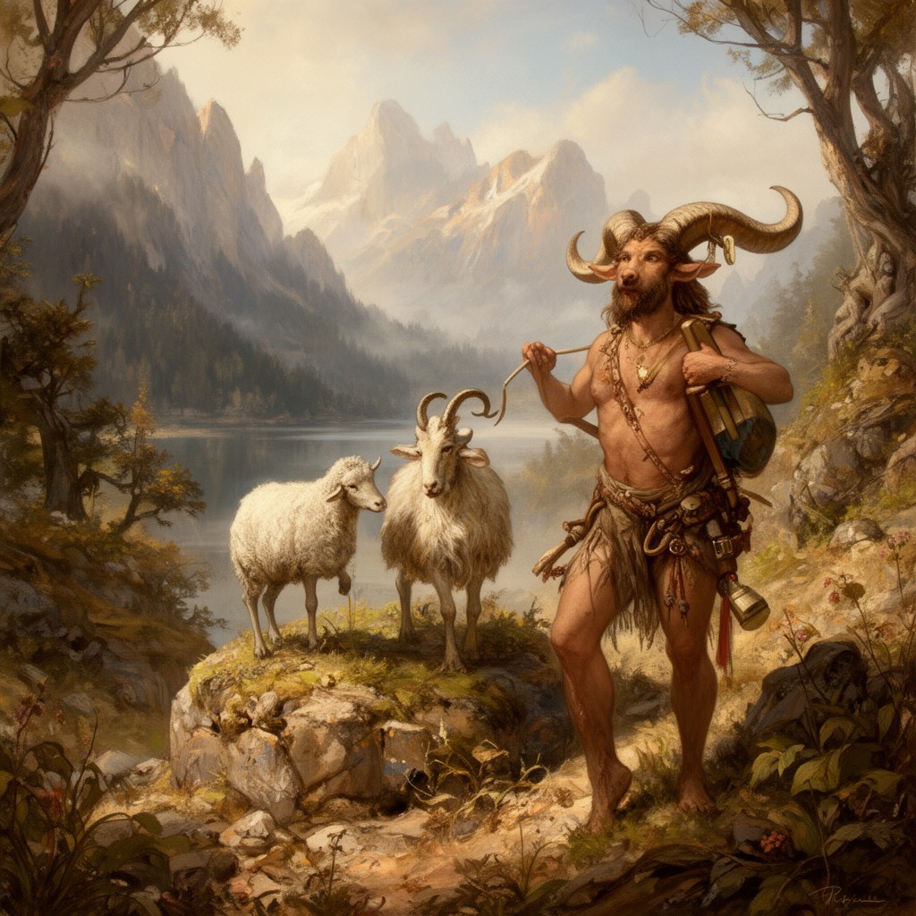 AI-generated illustration of Pan