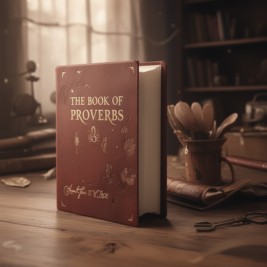 AI-generated illustration of Book of Proverbs