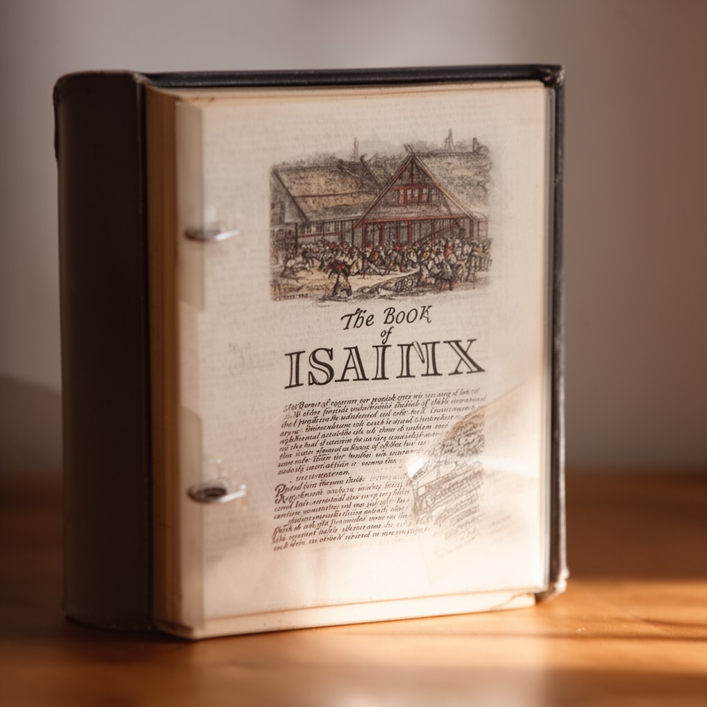 AI-generated illustration of Book of Isaiah