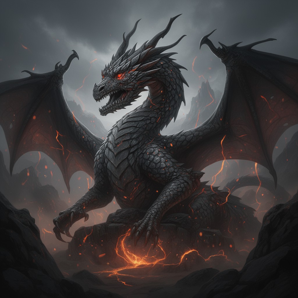 AI-generated illustration of the Dragon