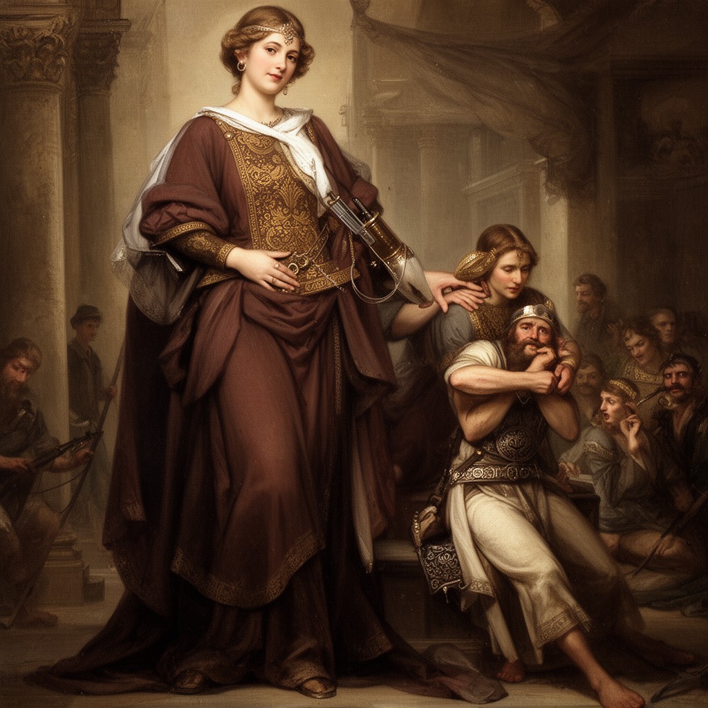 AI-generated illustration of Judith