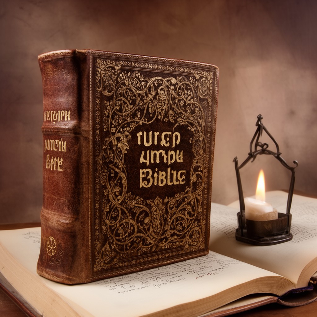AI-generated illustration of Armenian Bible