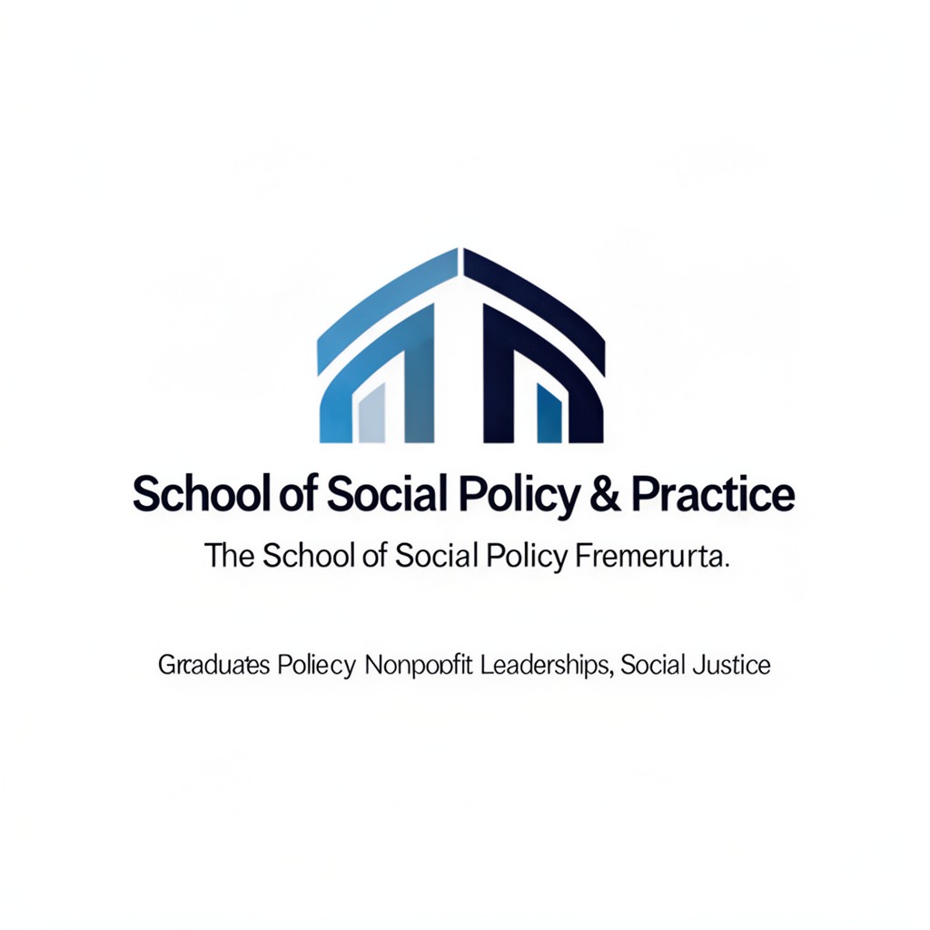 AI-generated illustration of School of Social Policy & Practice