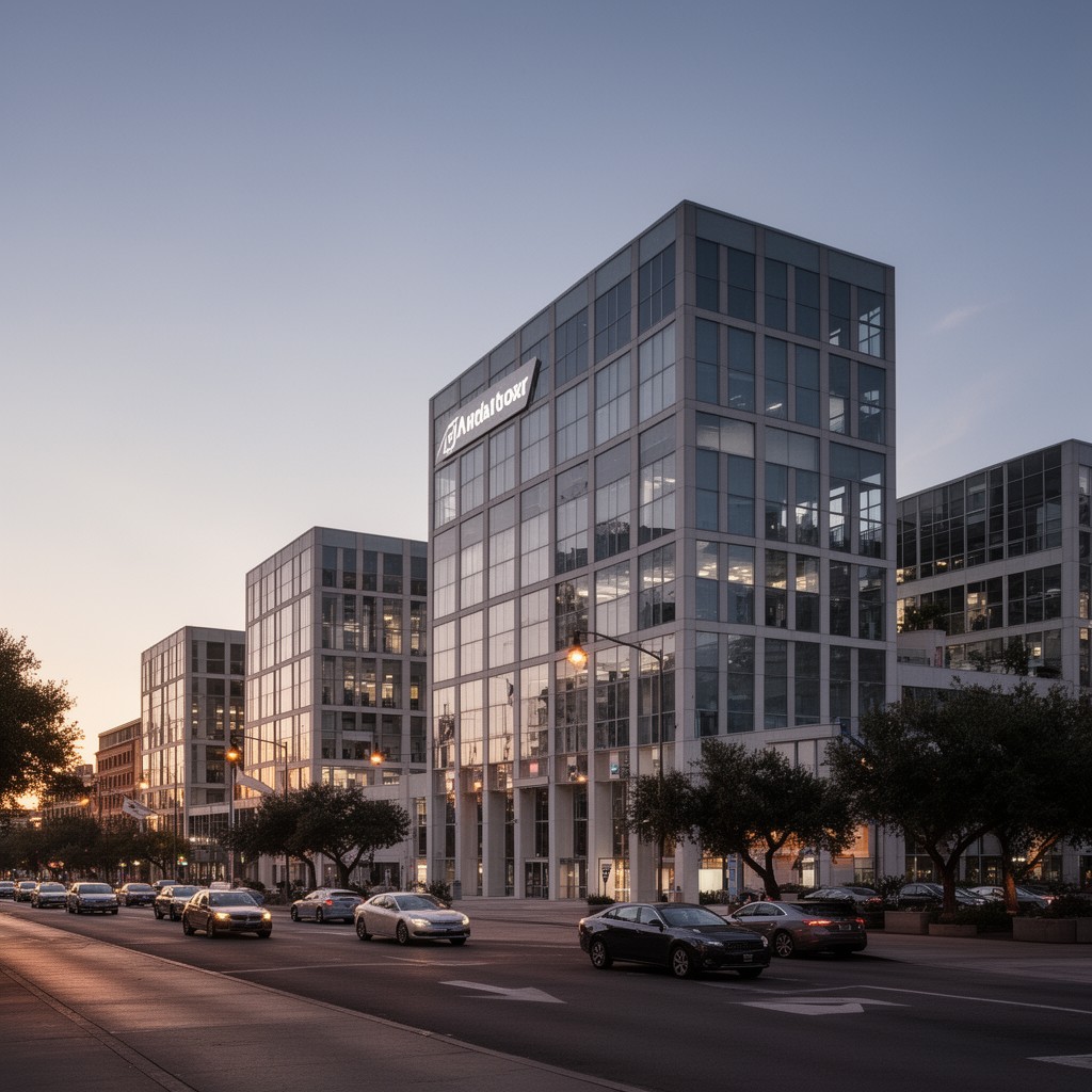 AI-generated illustration of NASA Headquarters