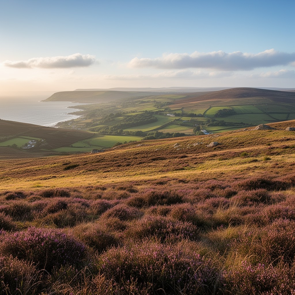 AI-generated illustration of North York Moors