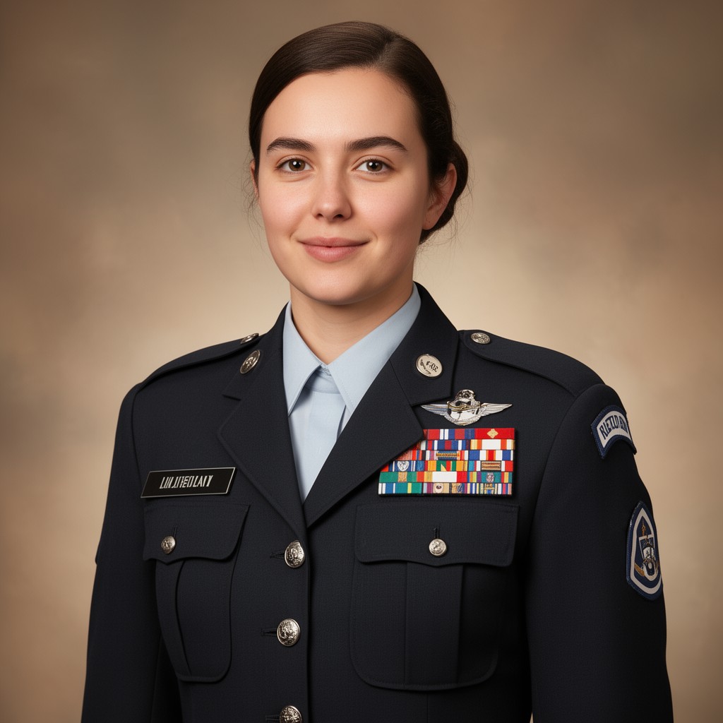 AI-generated illustration of Second Lieutenant