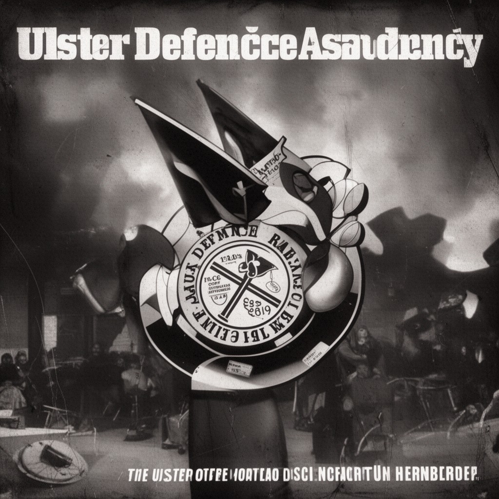 AI-generated illustration of Ulster Defence Association