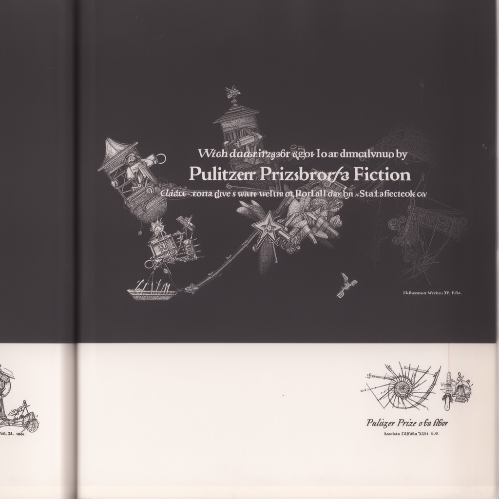 AI-generated illustration of Pulitzer Prize for Fiction