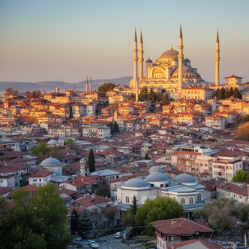 AI-generated illustration of Edirne