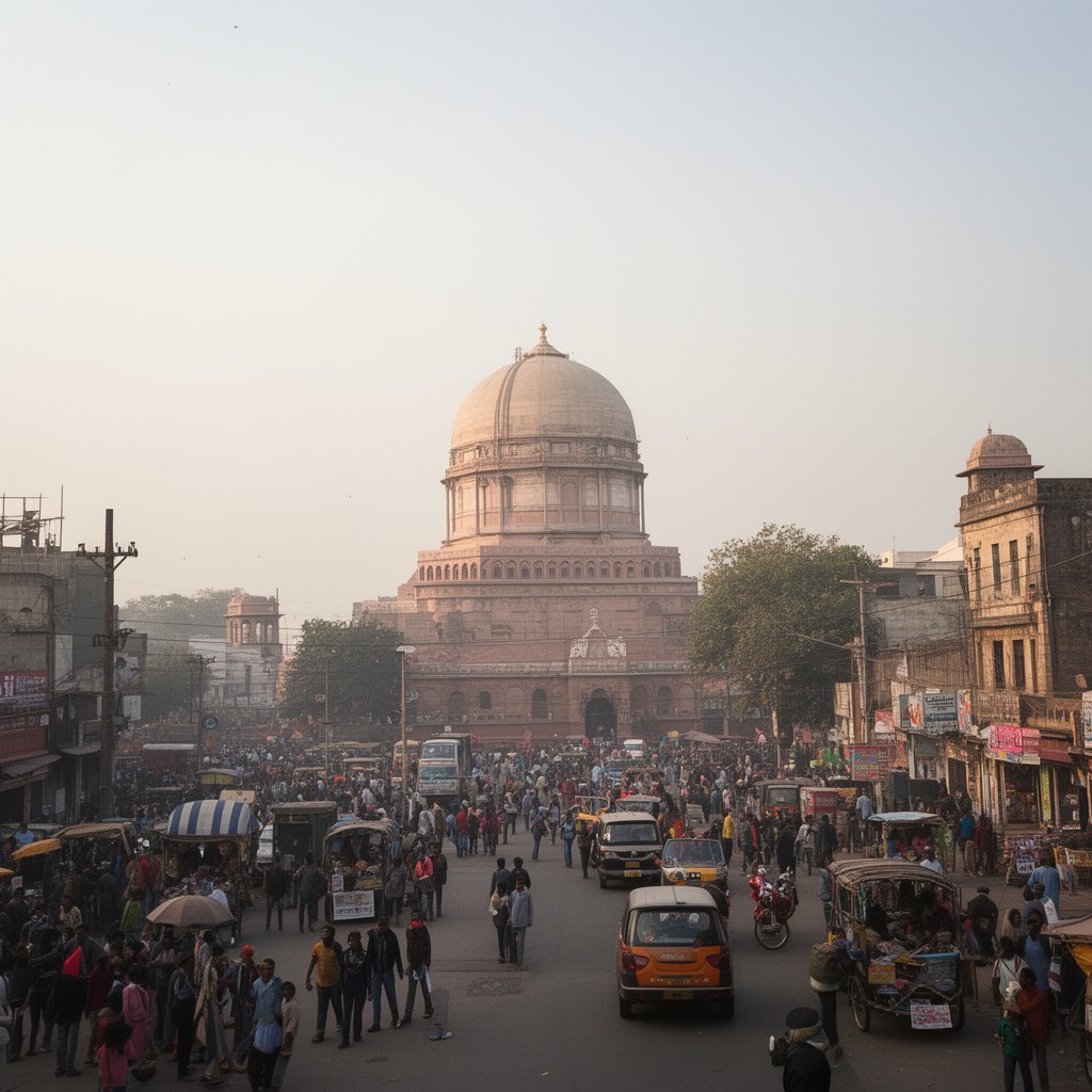 AI-generated illustration of National Capital Territory of Delhi