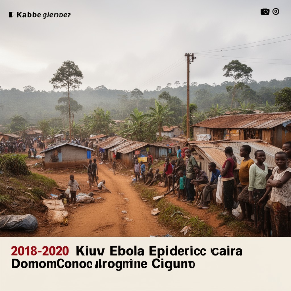 AI-generated illustration of 2018–2020 Kivu Ebola epidemic in the Democratic Republic of the Congo