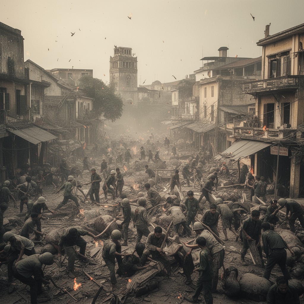 AI-generated illustration of Battle of Hue