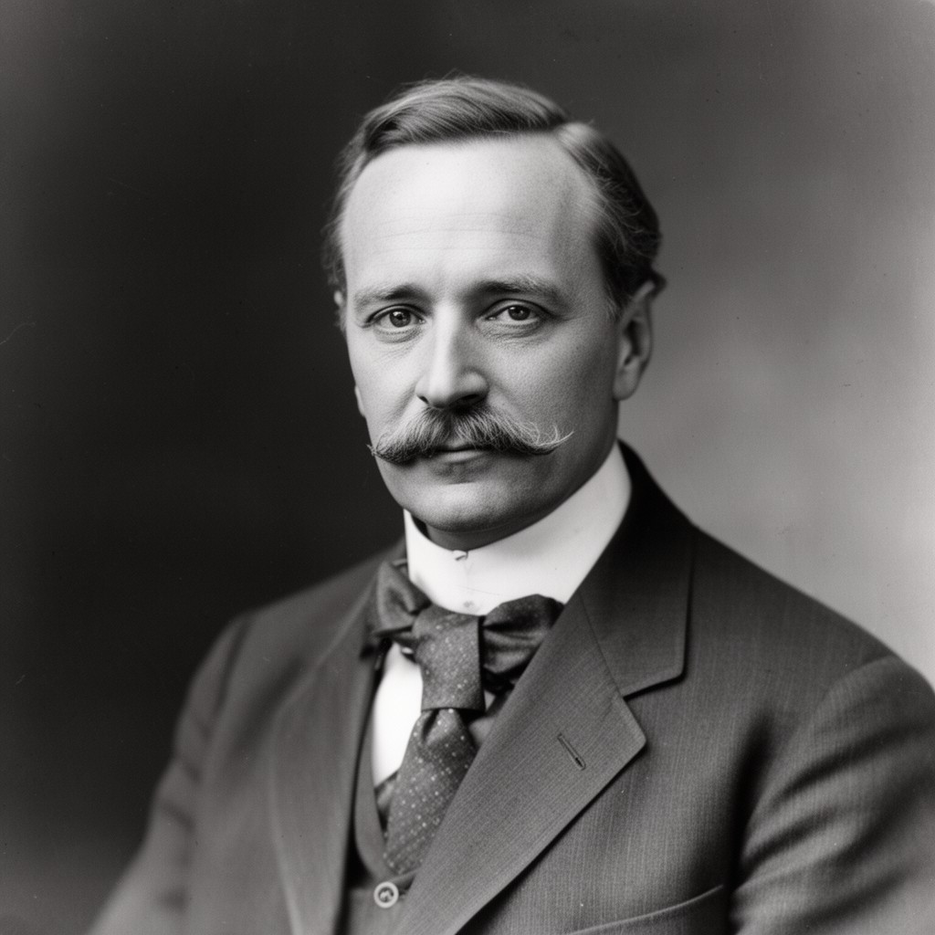 AI-generated illustration of William P. Frye