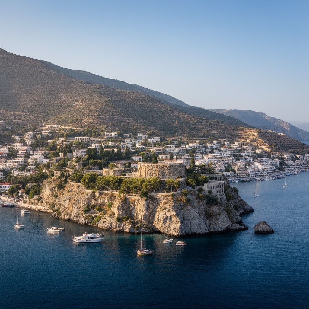 AI-generated illustration of Lesbos