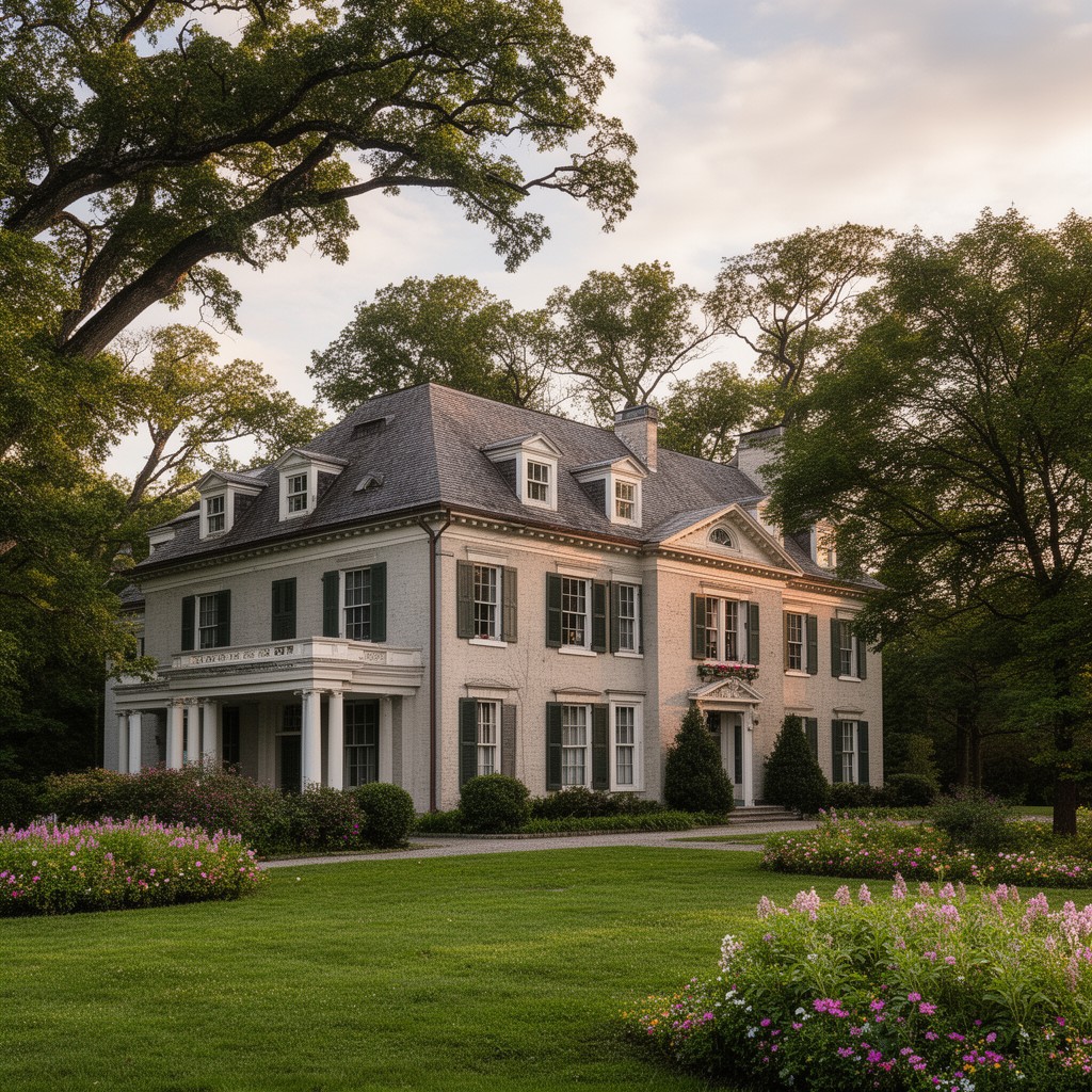 AI-generated illustration of Locust Grove Estate