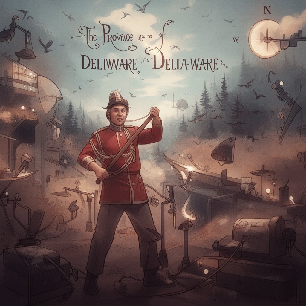 AI-generated illustration of Province of Delaware