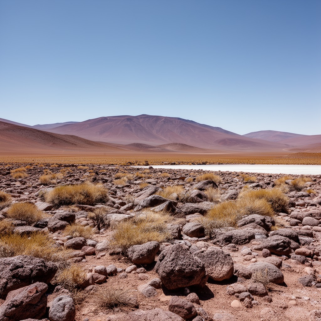 AI-generated illustration of San Pedro de Atacama