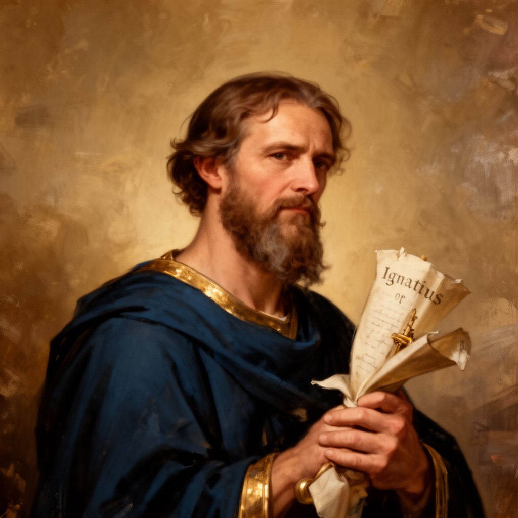 AI-generated illustration of Ignatius of Antioch
