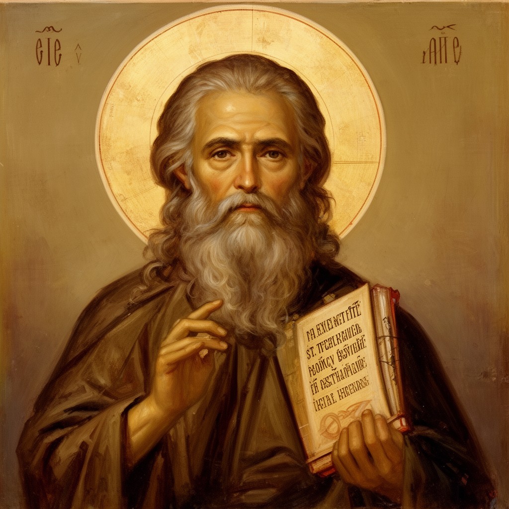 AI-generated illustration of St. Peter of Damascus