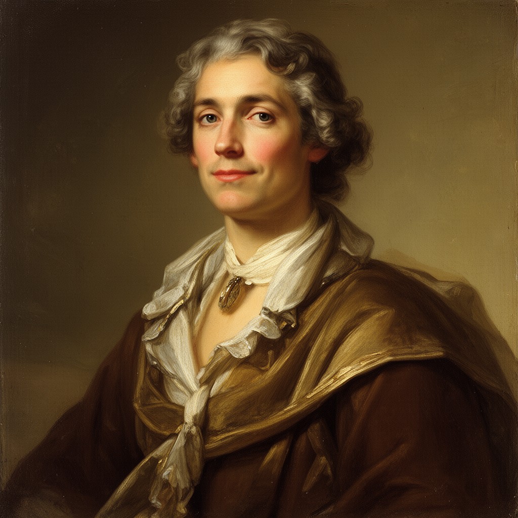 AI-generated illustration of Joseph-Marie Vien