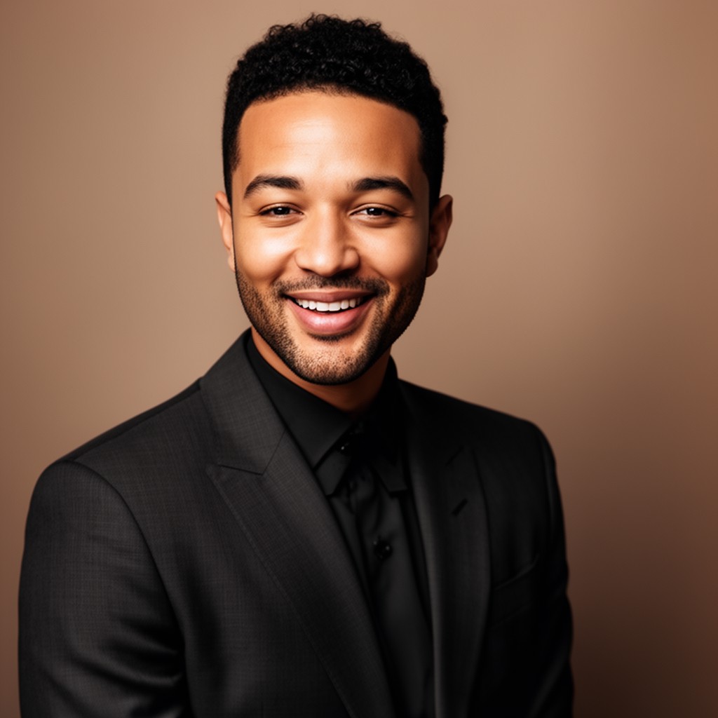 AI-generated illustration of John Legend