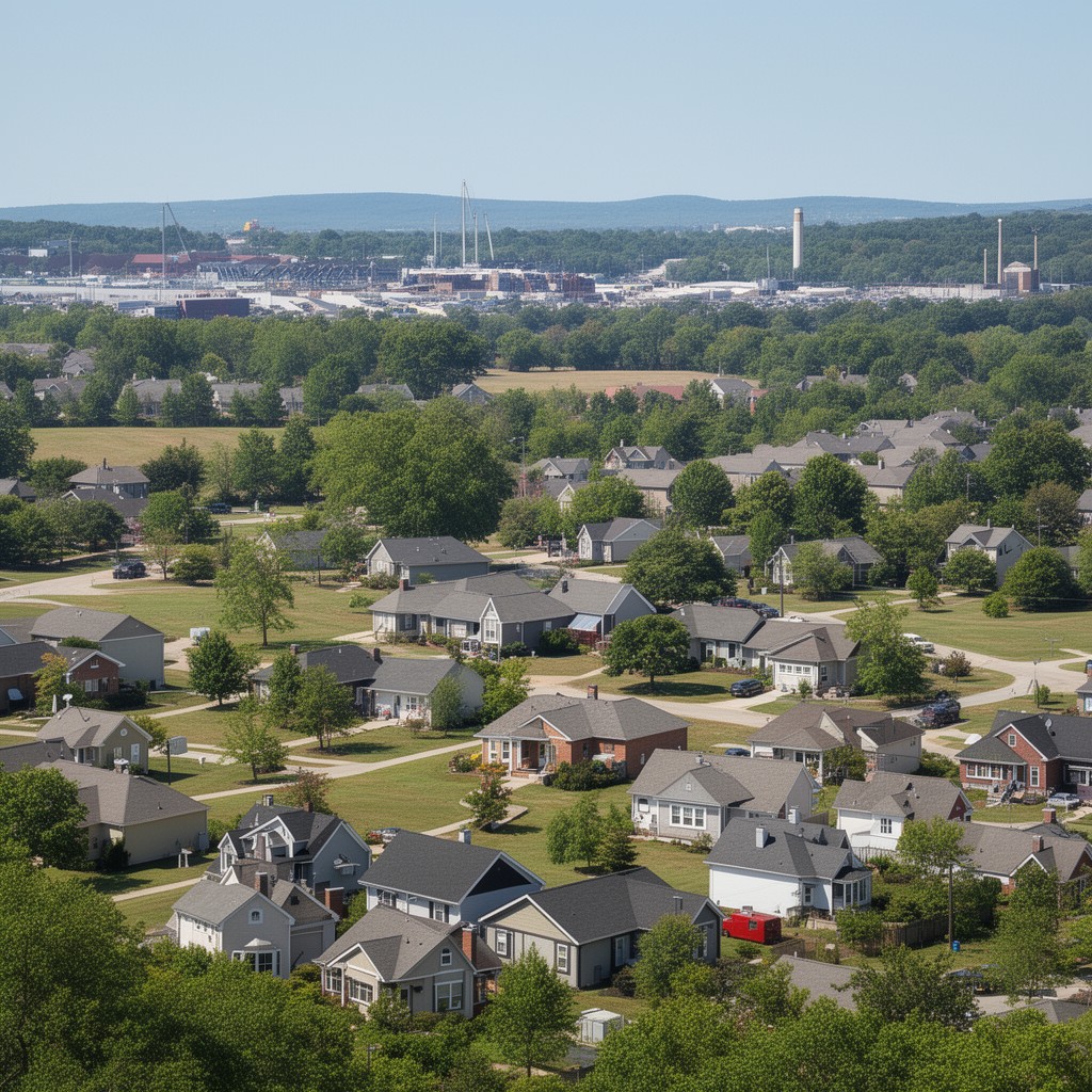 AI-generated illustration of Spring Hill, Tennessee