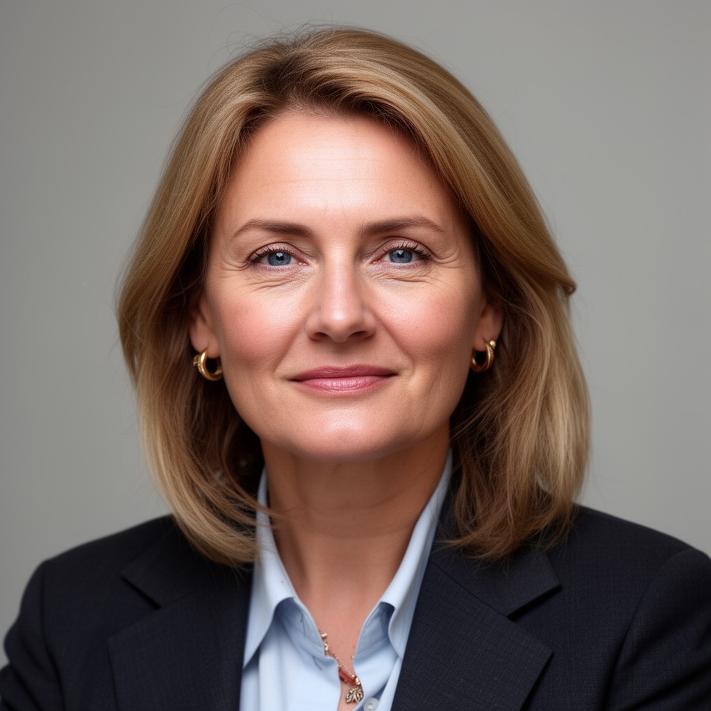 AI-generated illustration of Irina Virganskaya