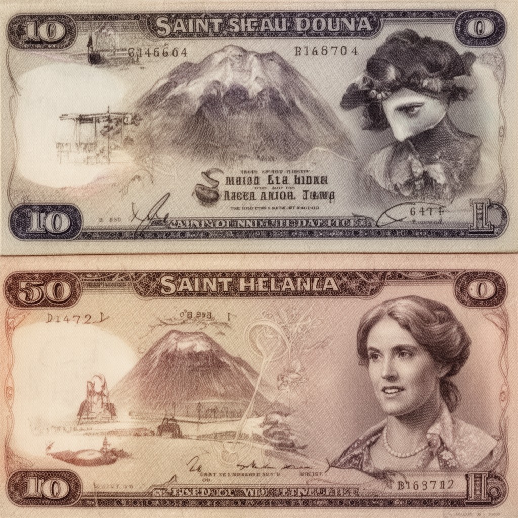 AI-generated illustration of Saint Helena pound