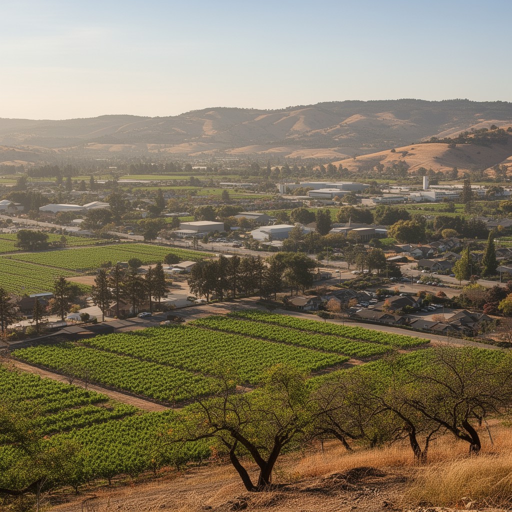 AI-generated illustration of Yolo County