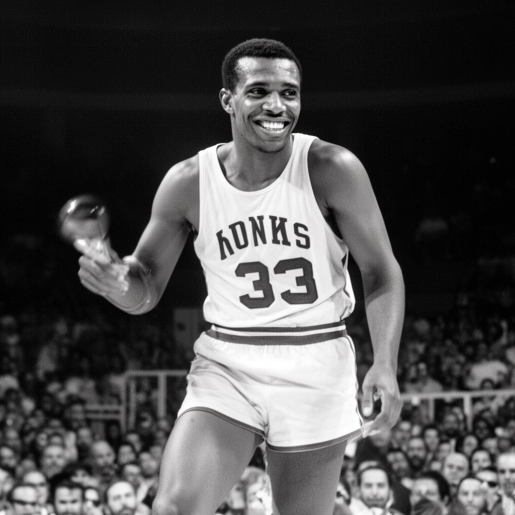 AI-generated illustration of Willis Reed