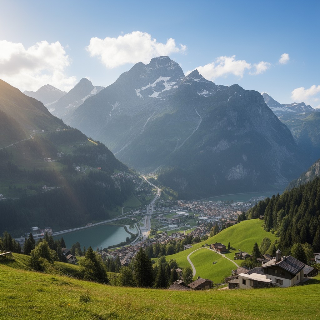 AI-generated illustration of Liechtenstein