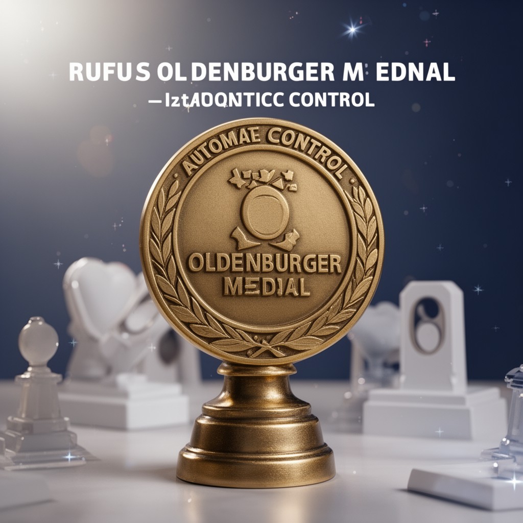 AI-generated illustration of Rufus Oldenburger Medal