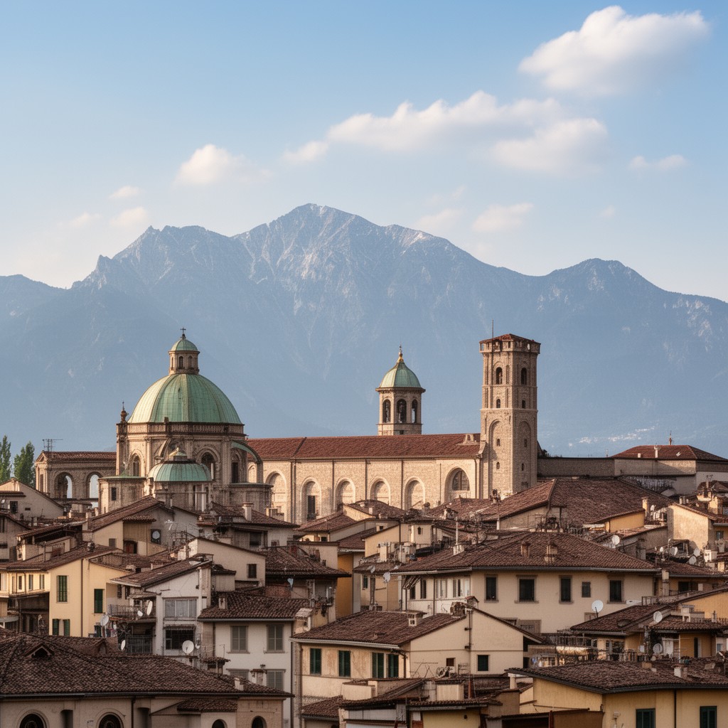 AI-generated illustration of Lombardy