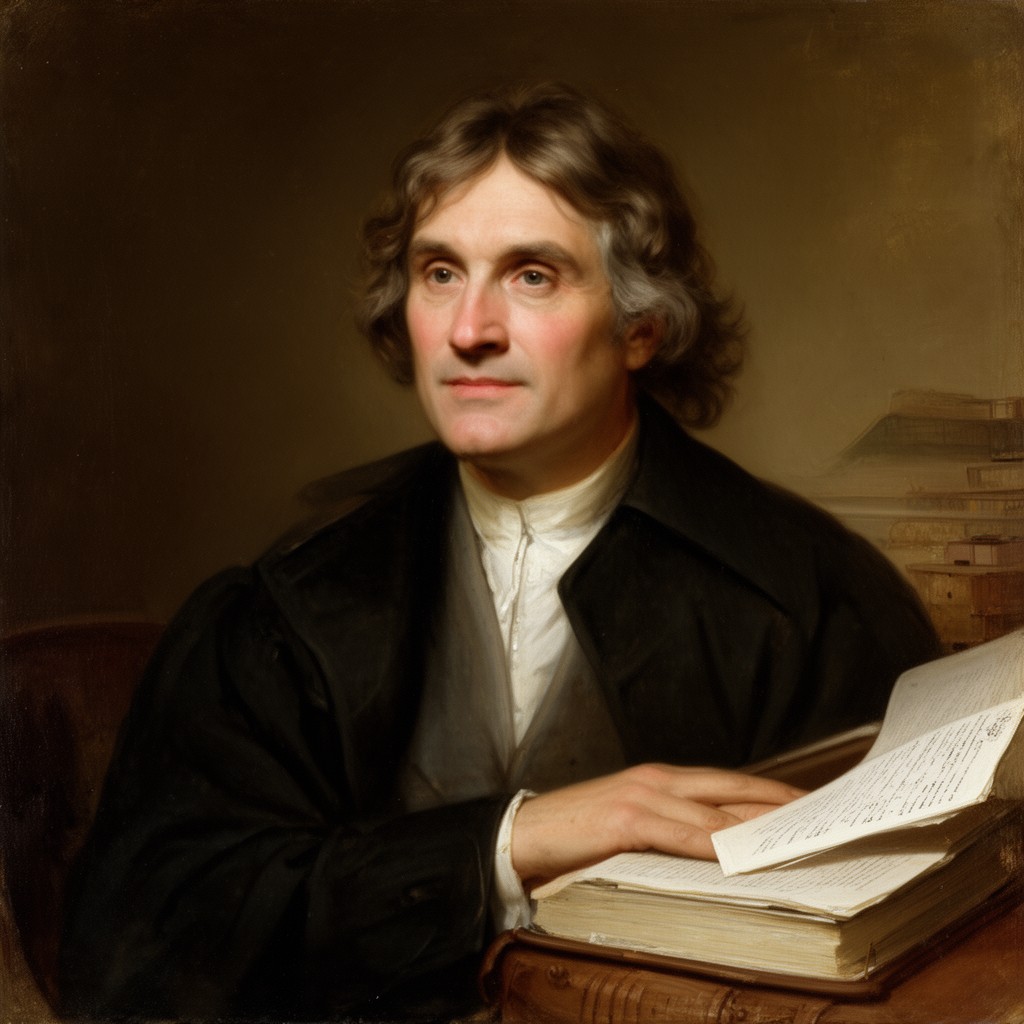 AI-generated illustration of John Cotton