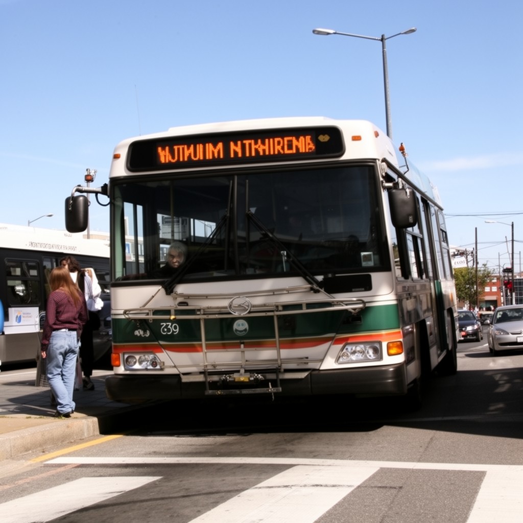 AI-generated illustration of Huntington Area Rapid Transit