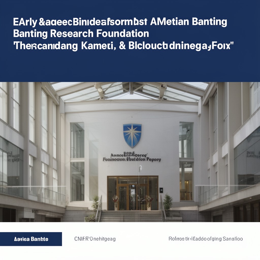 AI-generated illustration of Banting Research Foundation