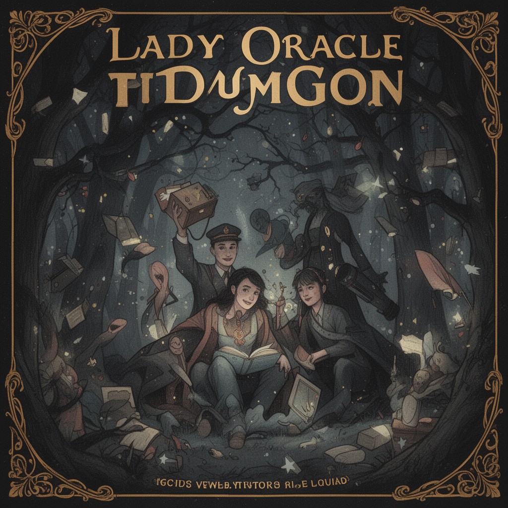 AI-generated illustration of Lady Oracle