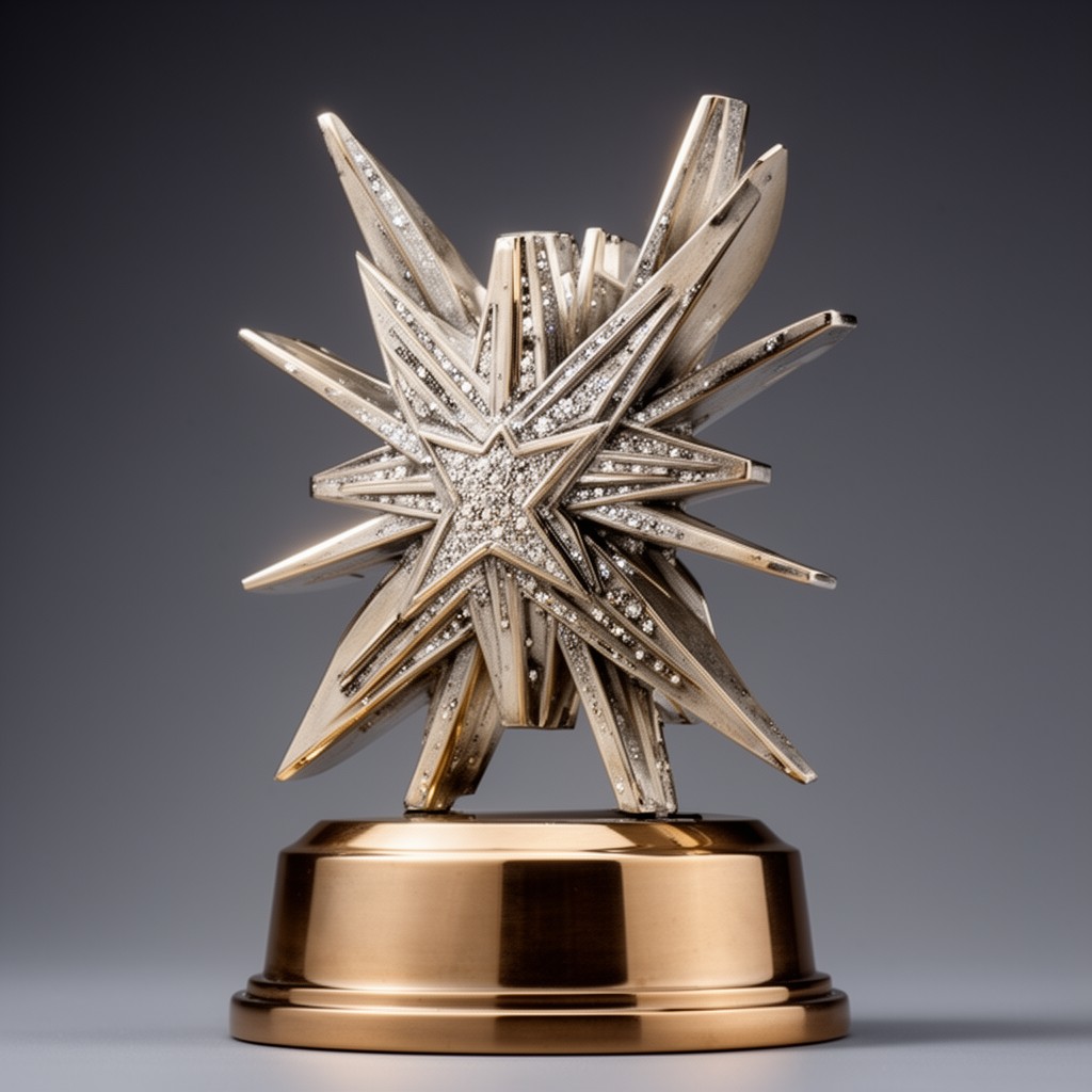 AI-generated illustration of Arthur C. Clarke Award