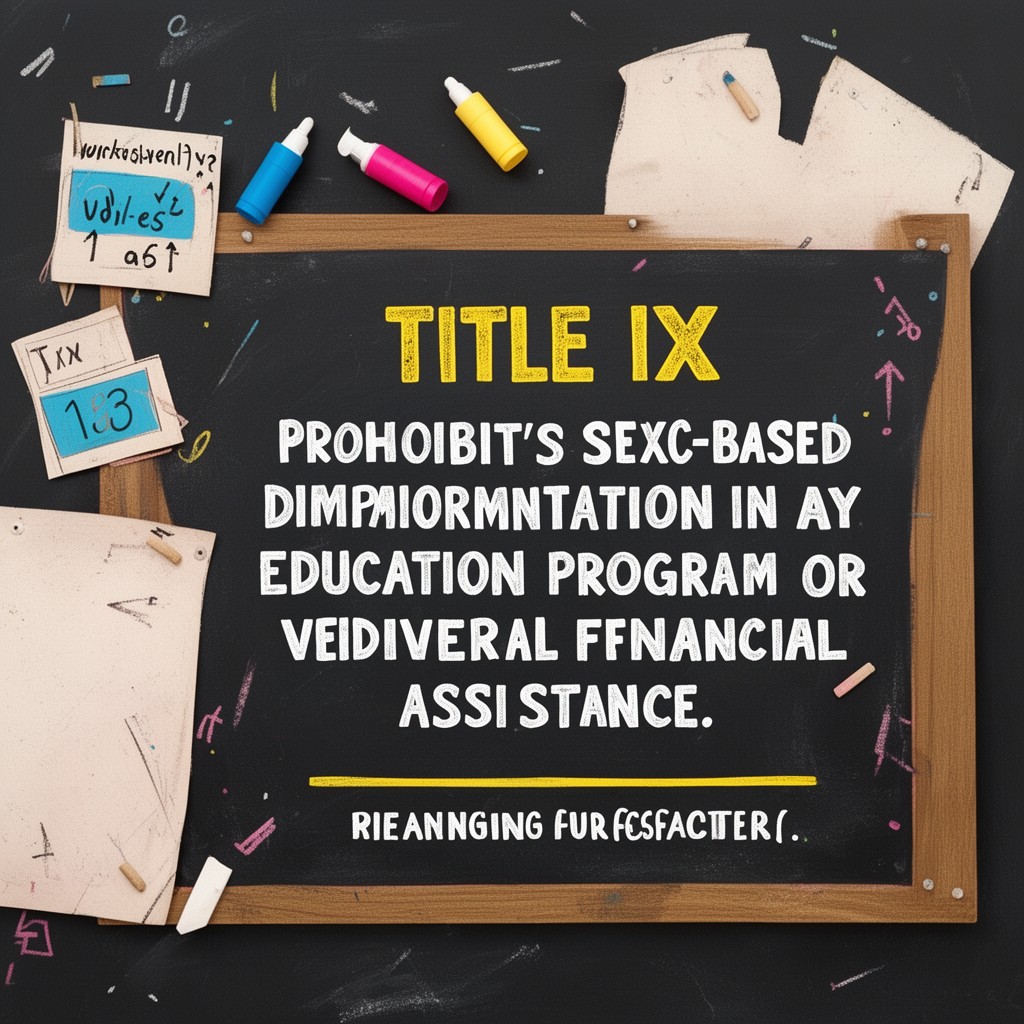AI-generated illustration of Title IX